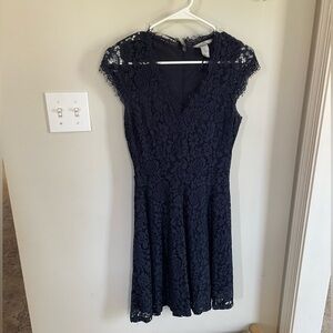 H&M Fit & Flare Lace Dress